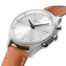 שעון יד היברידי Kronaby Sekel 43 Mm Hybrid Smartwatch Black, Leather Strap, Unisex S0718/1