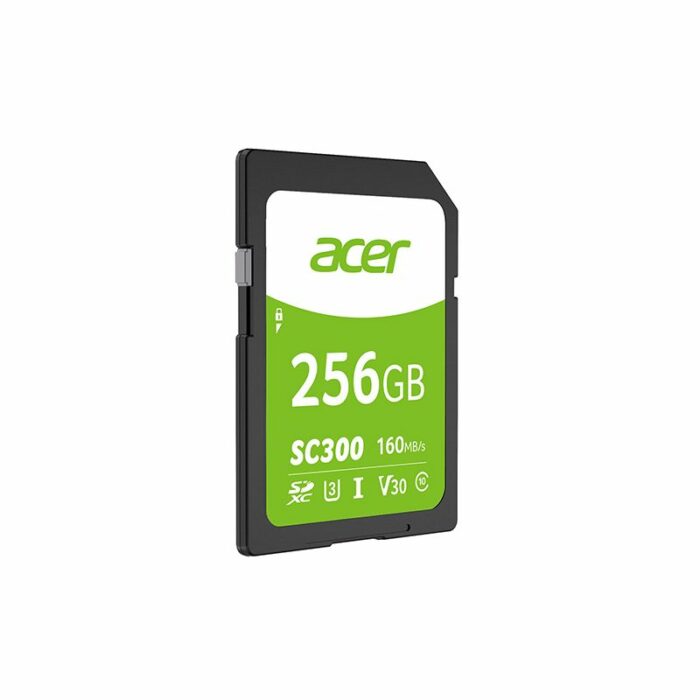 כרטיס זיכרון Acer SC300 High-speed 4K SD Card 256GB