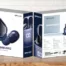אוזניות אלחוטיות HiFuture OlymBuds2-LED Power Display TWS Earbuds צבע כחול